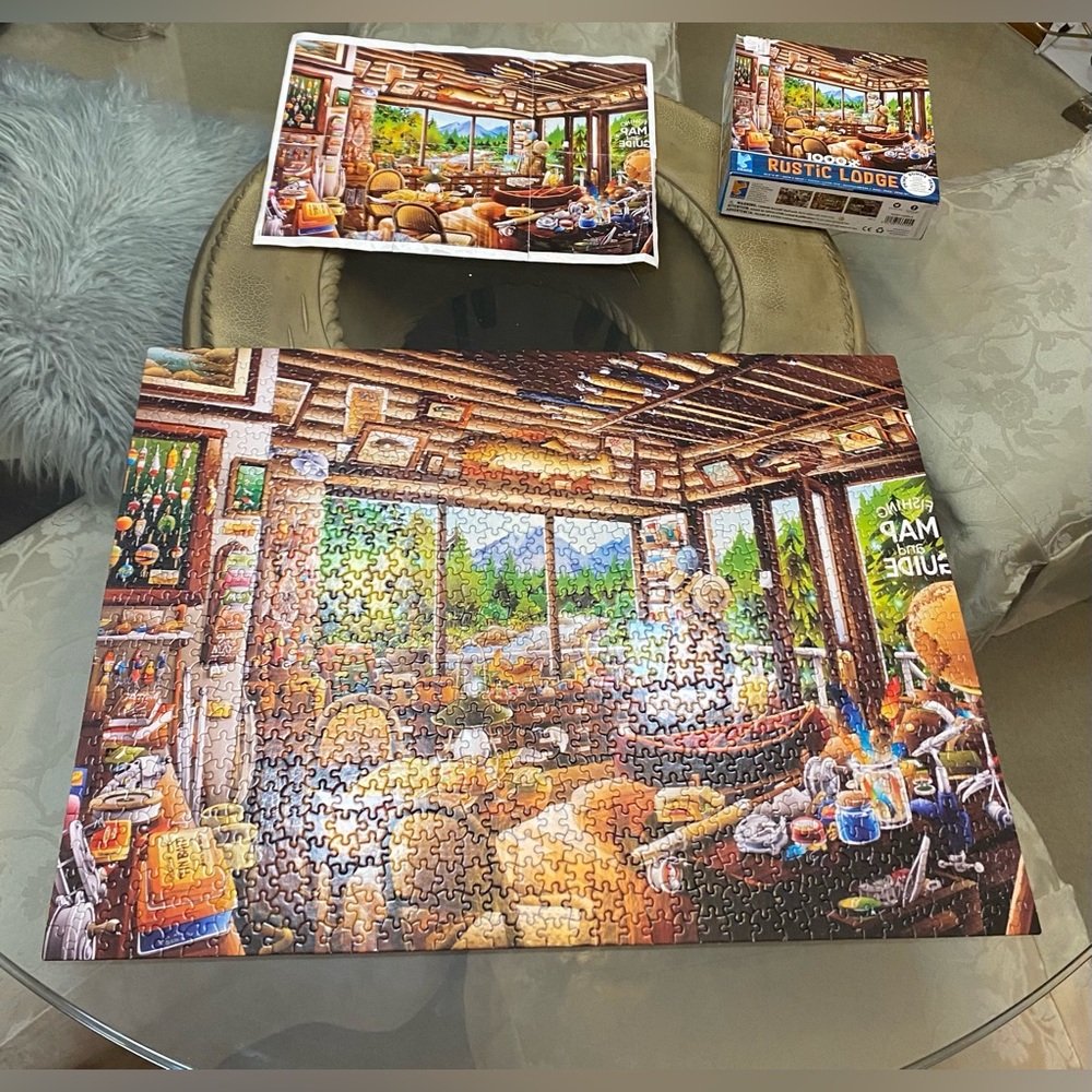 CEACO - Rustic Lodge 1000 pc. Jigsaw Puzzle 26.6" x 19"